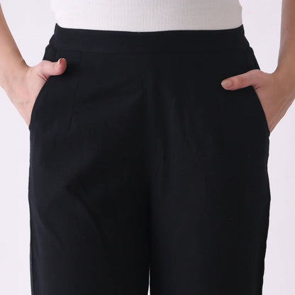 Black Linen Pants