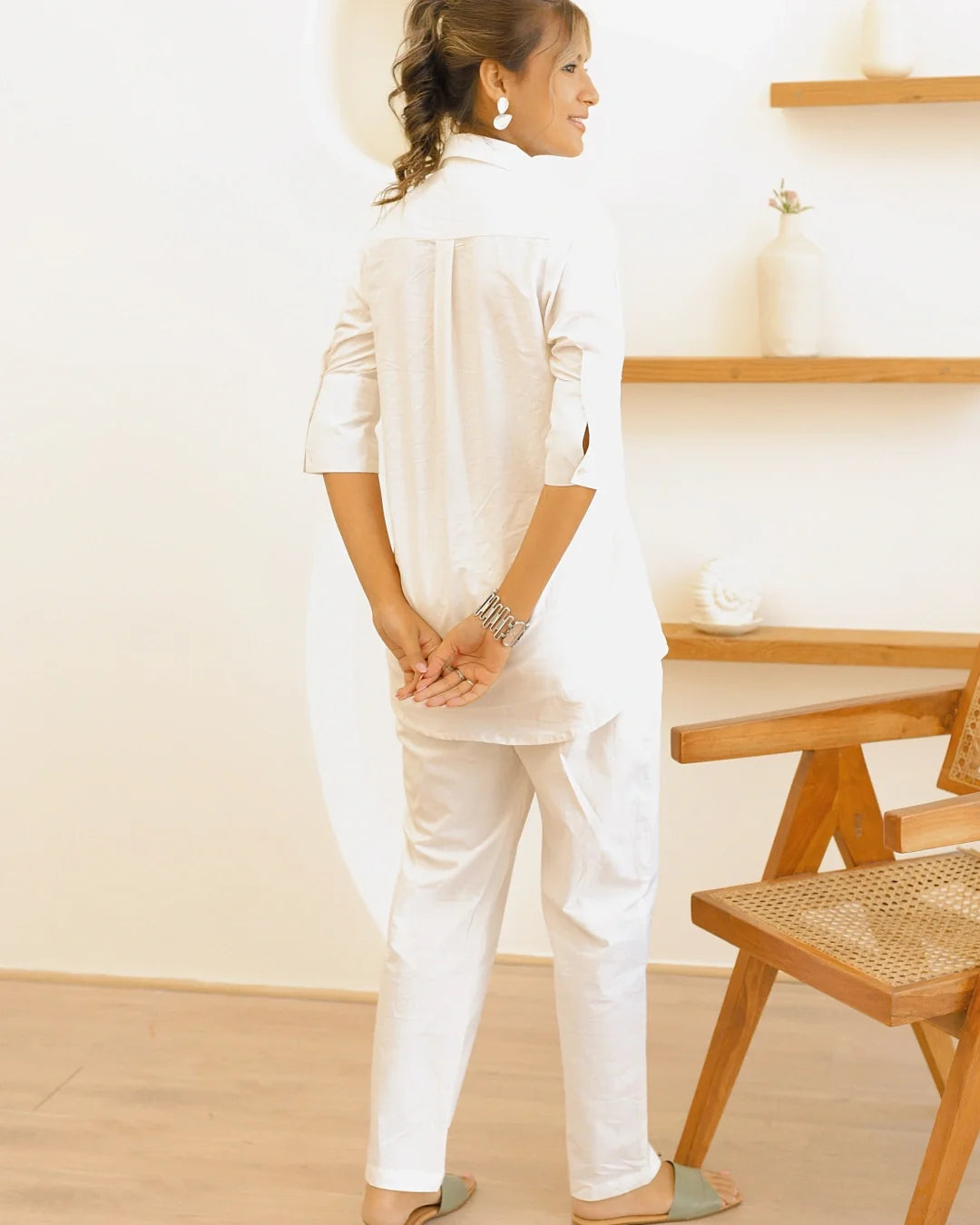 Vanilla Linen Coord Set