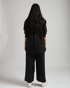Black Co-Linen Coord Set - NH