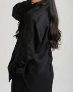 Black Co-Linen Coord Set - NH