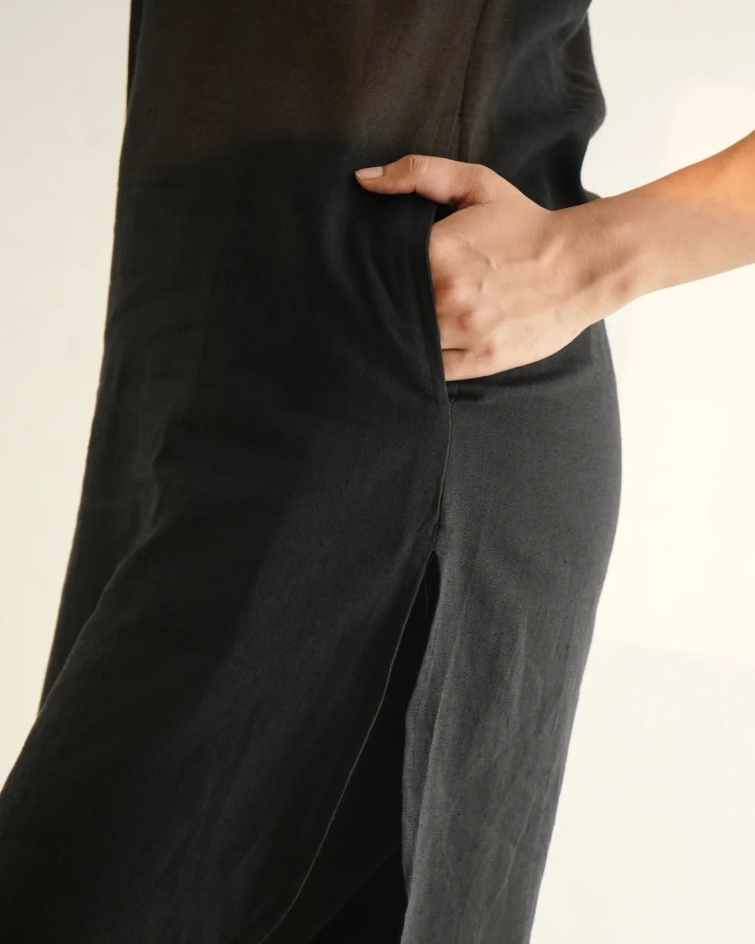 Azara Co-Linen Kurta Set - Inkstone
