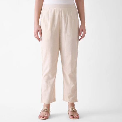 Greige Linen Pants