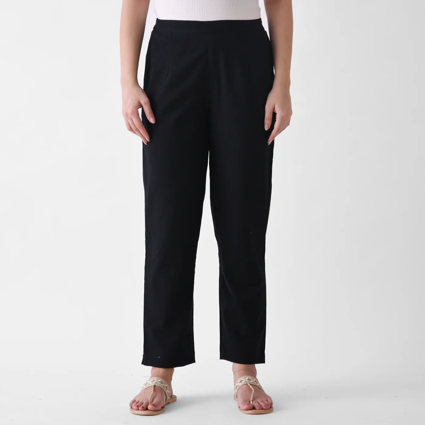 Black Linen Pants