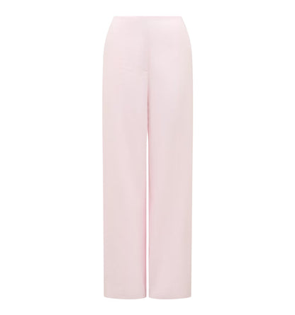 Baby Pink Linen Pants