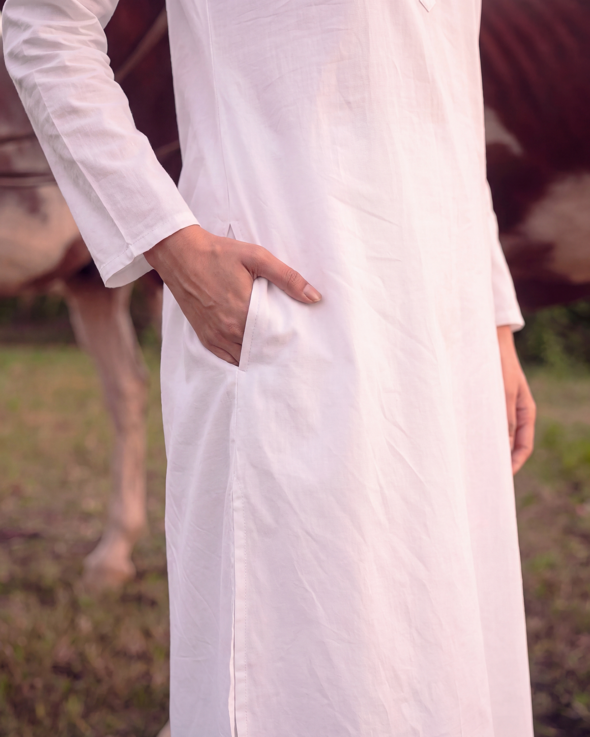 Shilpa Muse Cotton Linen Kurta Set
