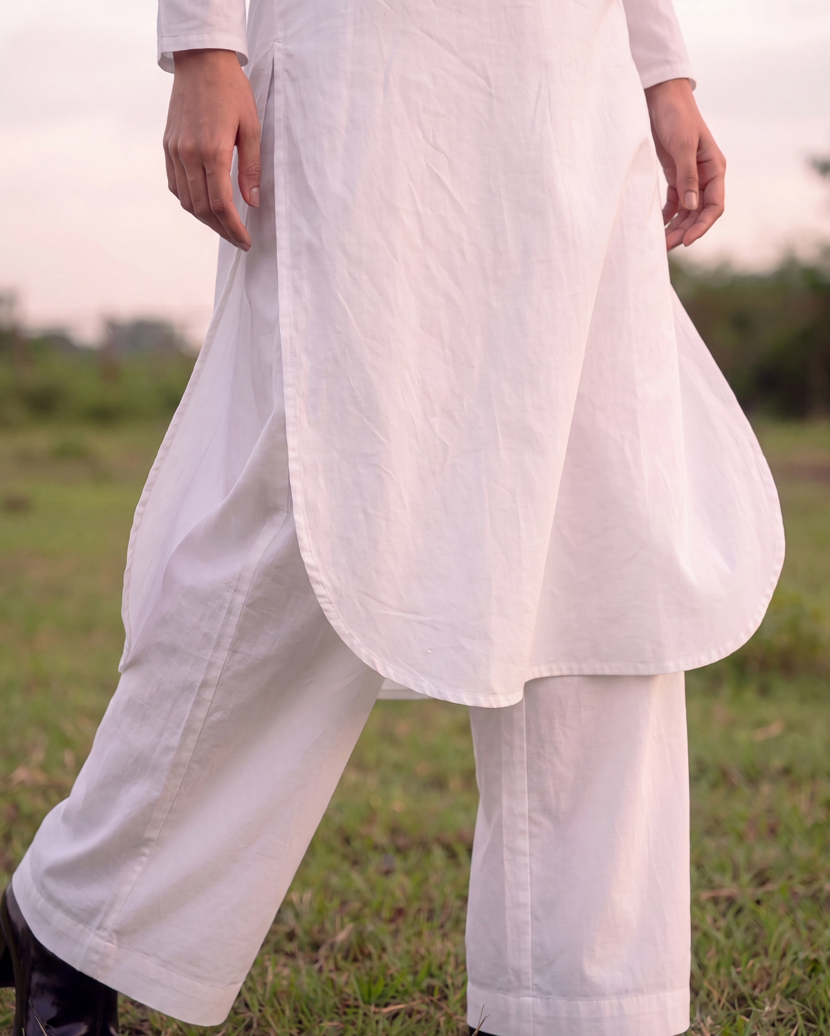 Shilpa Muse Cotton Linen Kurta Set
