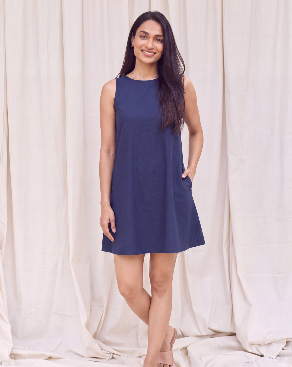 Navy Blue Dress