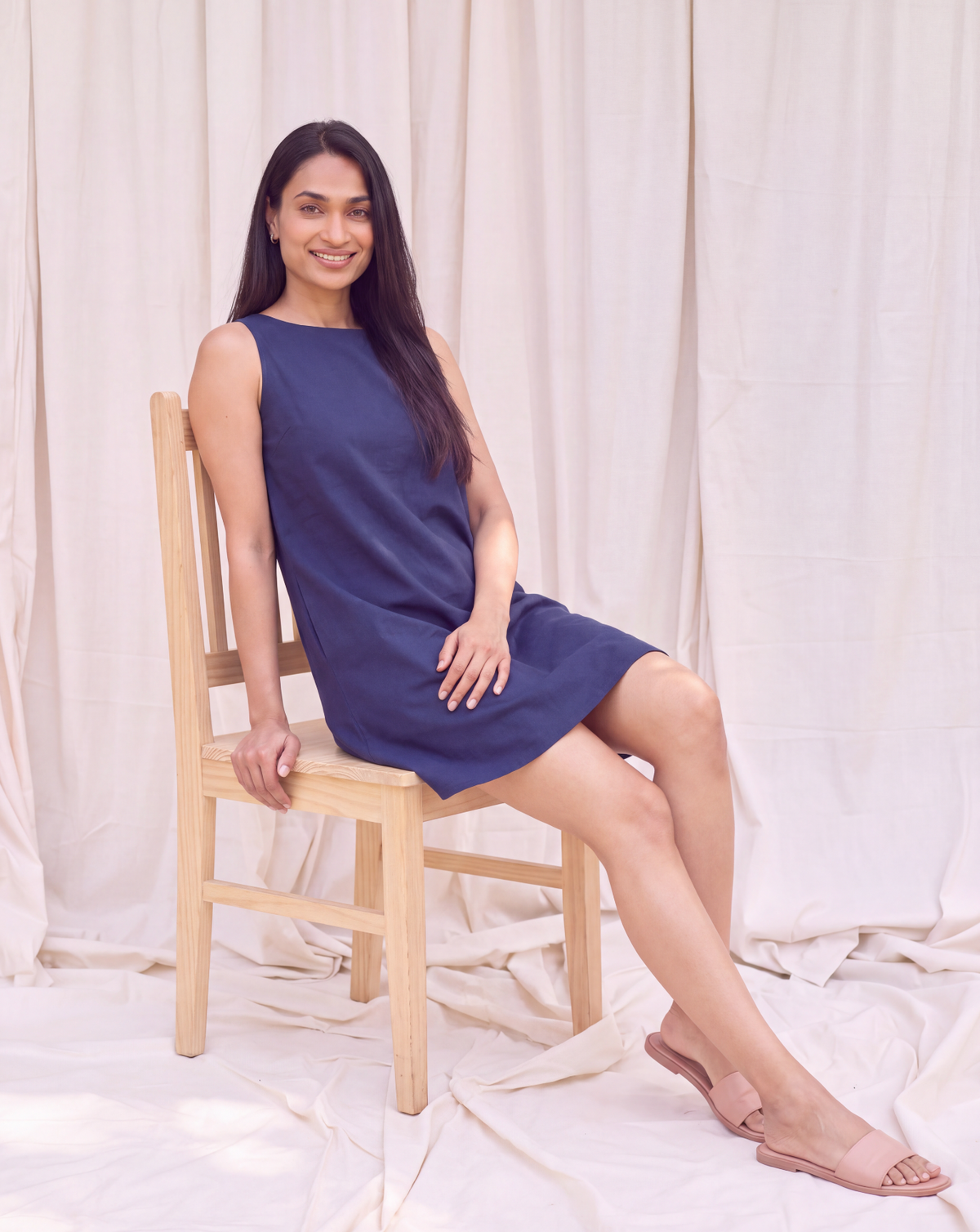 Navy Blue Dress