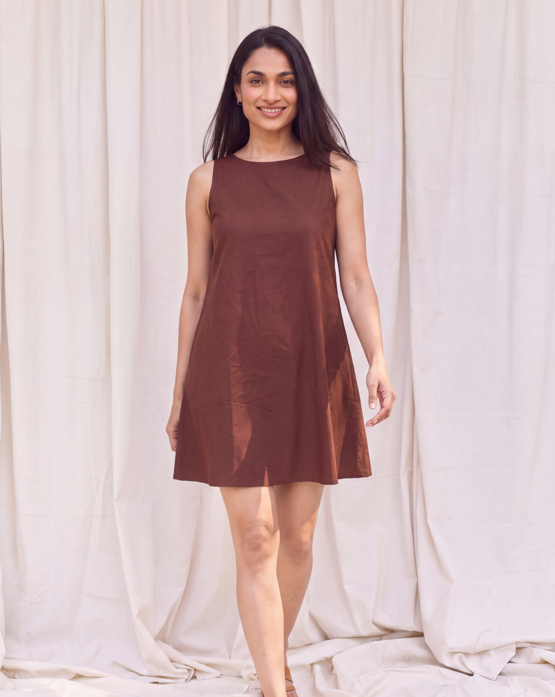 Chestnut Brown Dress