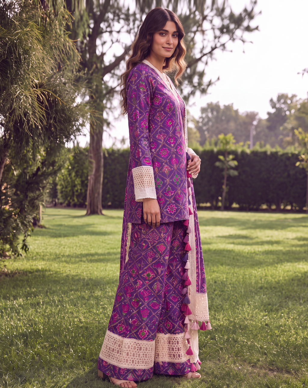 Patola Three Piece Set