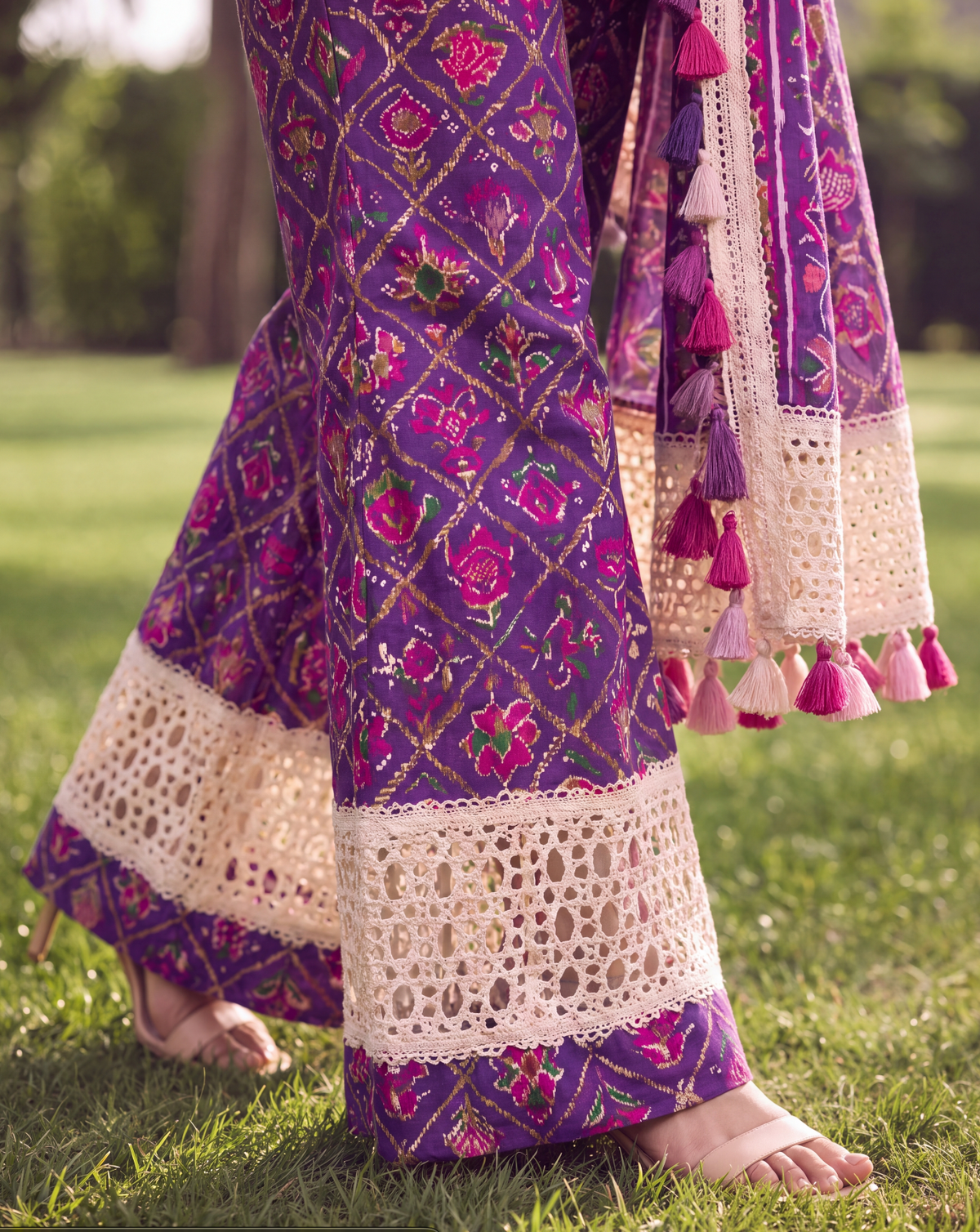 Patola Three Piece Set