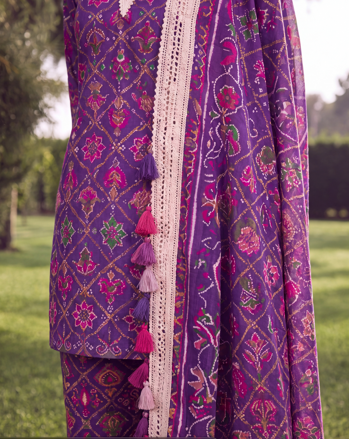 Patola Three Piece Set