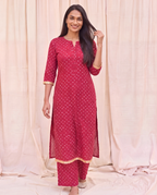 Shilpa Shetty Muse Gulaal Bandhani Set